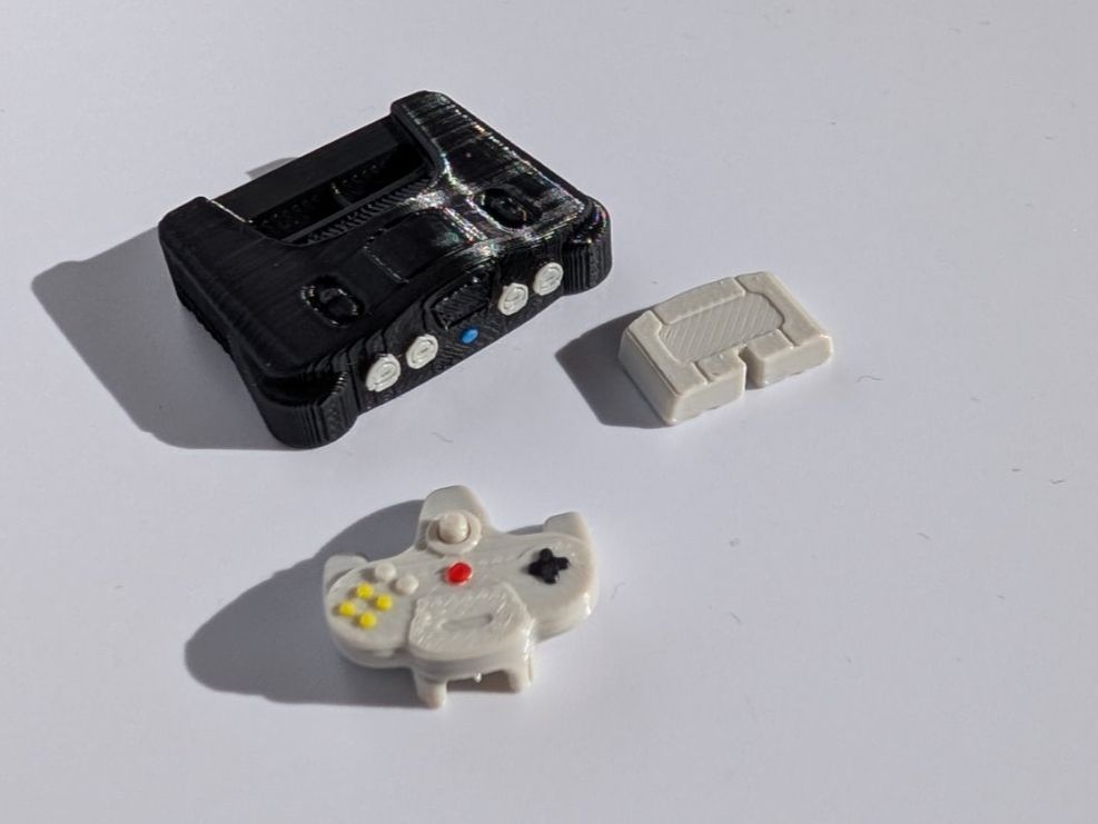 Nintendo Konsolen: Miniatur N64 Konsole Set – Gebraucht aus Ostermundigen von TradeLab 1