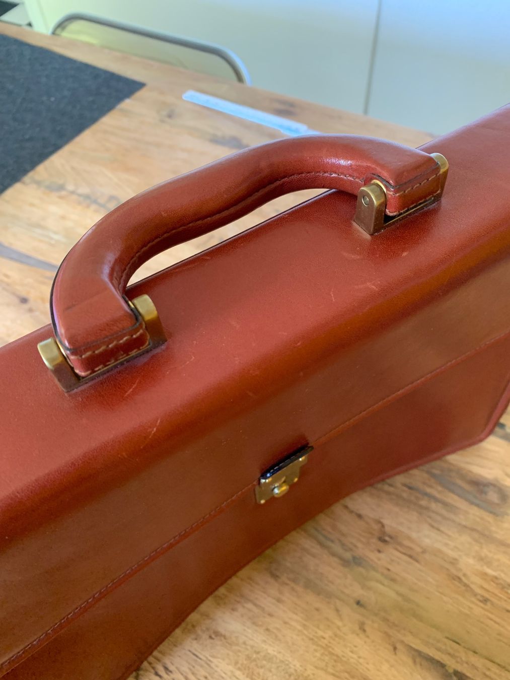 Koffer & Taschen: Mallette en cuir RAF made in Italy – Gebraucht aus Genève von sanchka0 3