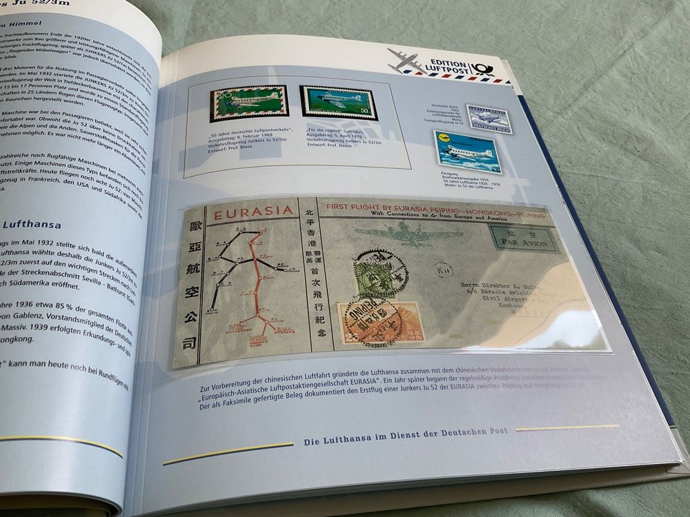 Luftpost Die Lufthansa im Dienst der Deutschen Post (Gebraucht) in ...