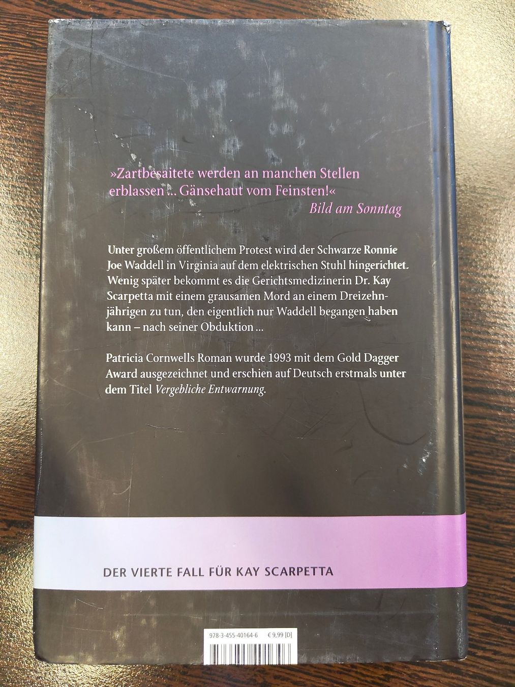 Bücher: Patricia Cornwell: Phantom - Kay Scarpetta Roman – Gebraucht aus Emmenbrücke von BlSi 4