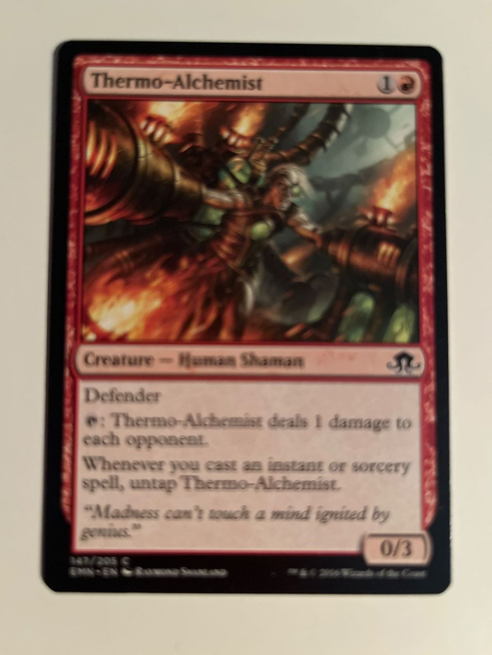 Magic The Gathering Carte collezionabili: 1 x Thermo-Alchemist - Magic: The Gathering - MtG – Usato da Kriens venduto da Shadi1980