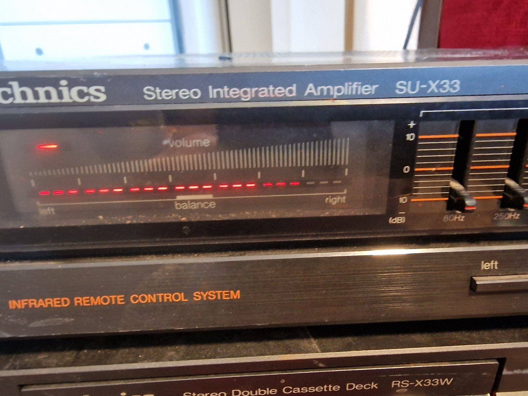 Technics Amplificatori: Amplificateur Technics SU-X33 et Deck RS-X33W</h2> – Usato da La Chaux-de-Fonds venduto da Ric_m628 1