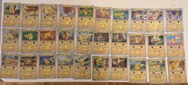 Set complet pikachu 1-30 FR sous sleeve