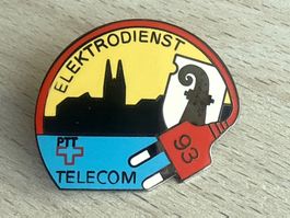 Pin PTT TELECOM Elektrodienst