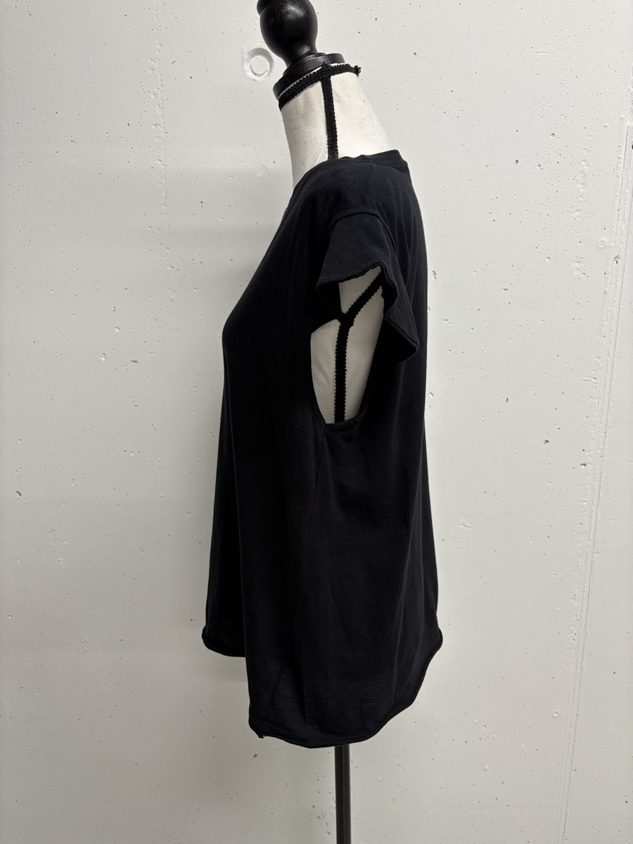 T-Shirts: Andrea Bogosian T-Shirt, Schwarz, Gr. S Baumwolle Basic – Neu (gemäss Beschreibung) aus Regensdorf von secondchancefashion 2