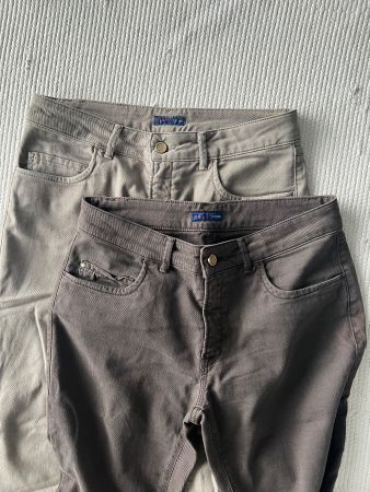 Lot of 2 identical jeans by Trussardi - size 28 (ITA 44)