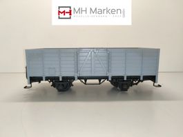 LGB 41213 offener Gütwerwagen grau Spur G Gartenbahn DC OVP
