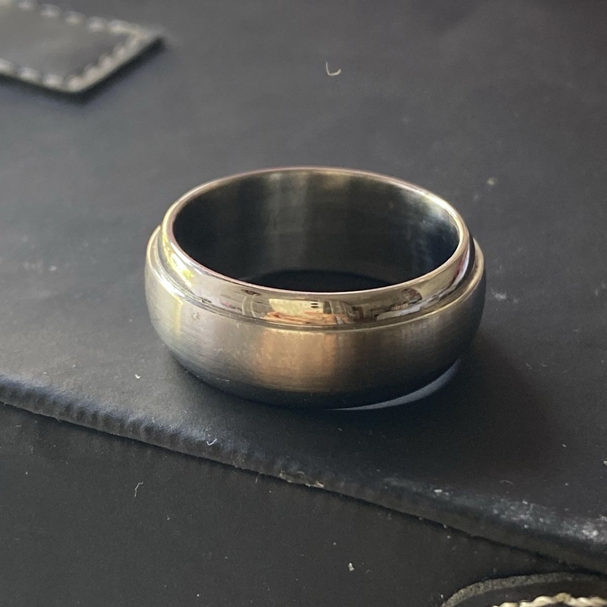 Anelli: Xenox Massiv Edelstahl Silberne Ring – Nuovo (secondo la descrizione) da Givisiez venduto da dor_xb9k 1