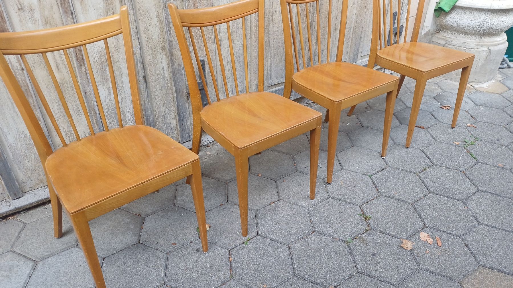Chaises: 4 Stäbli Stühle 60er  – D'occasion à Flawil par Pinkmalibu 9