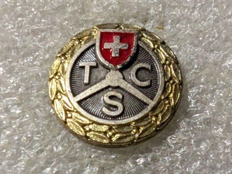 Placchette & Badge: Ansteckpin 206: TCS – Usato da Oppligen venduto da Pin-Fall-Shop
