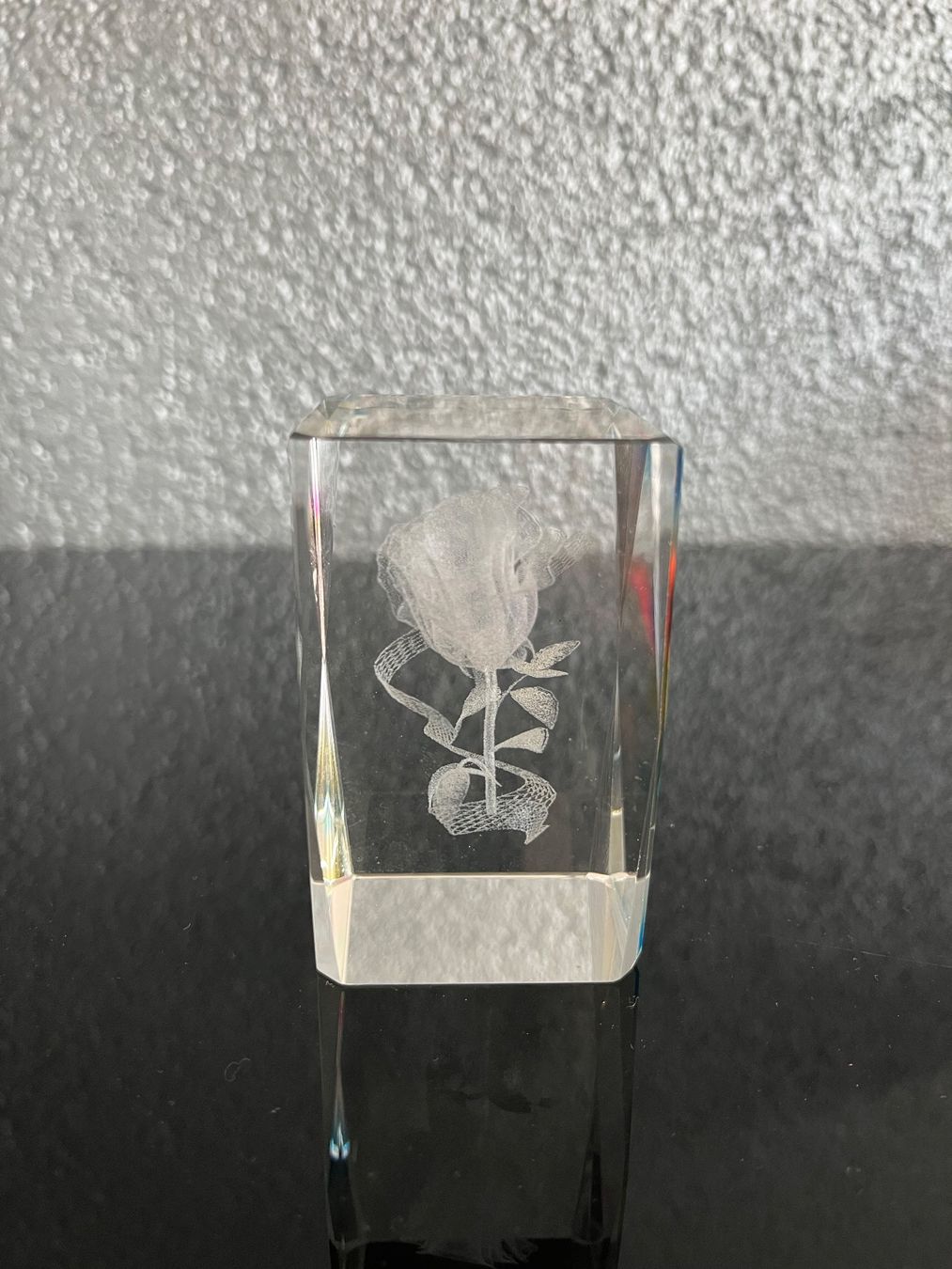 Tutte le decorazioni: Rose im Glas Briefbeschwerer – Nuovo (secondo la descrizione) da Aarau venduto da Swifty03 1