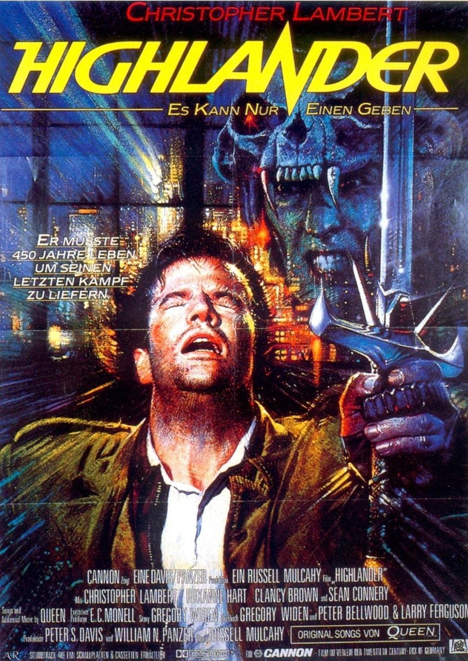 Tutti i DVDs: Highlander (1986) Christopher Lambert/Sean Connery/Blu-ray – Usato da Volketswil venduto da cinephilia 2