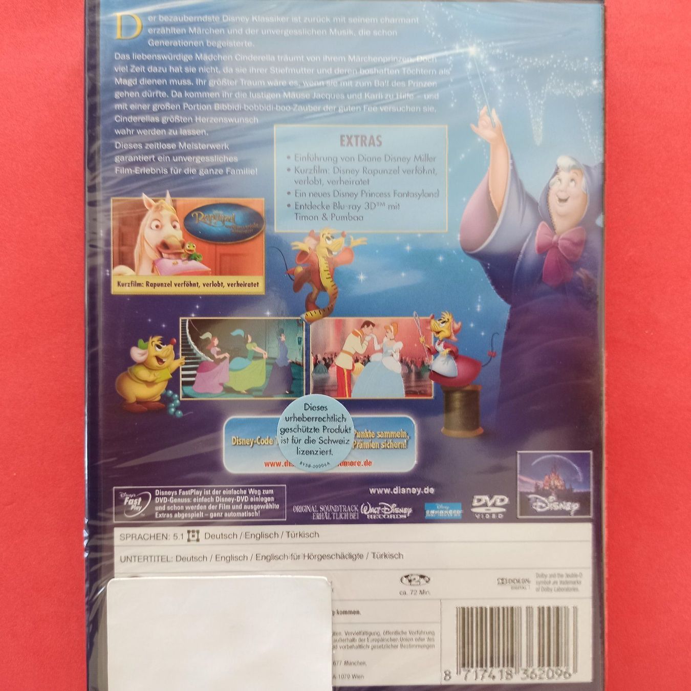 Tutti i DVDs: Cinderella- Neu und originalverpackt – Nuovo e nell'imballaggio originale da Dübendorf venduto da kb86_MOVIE 1