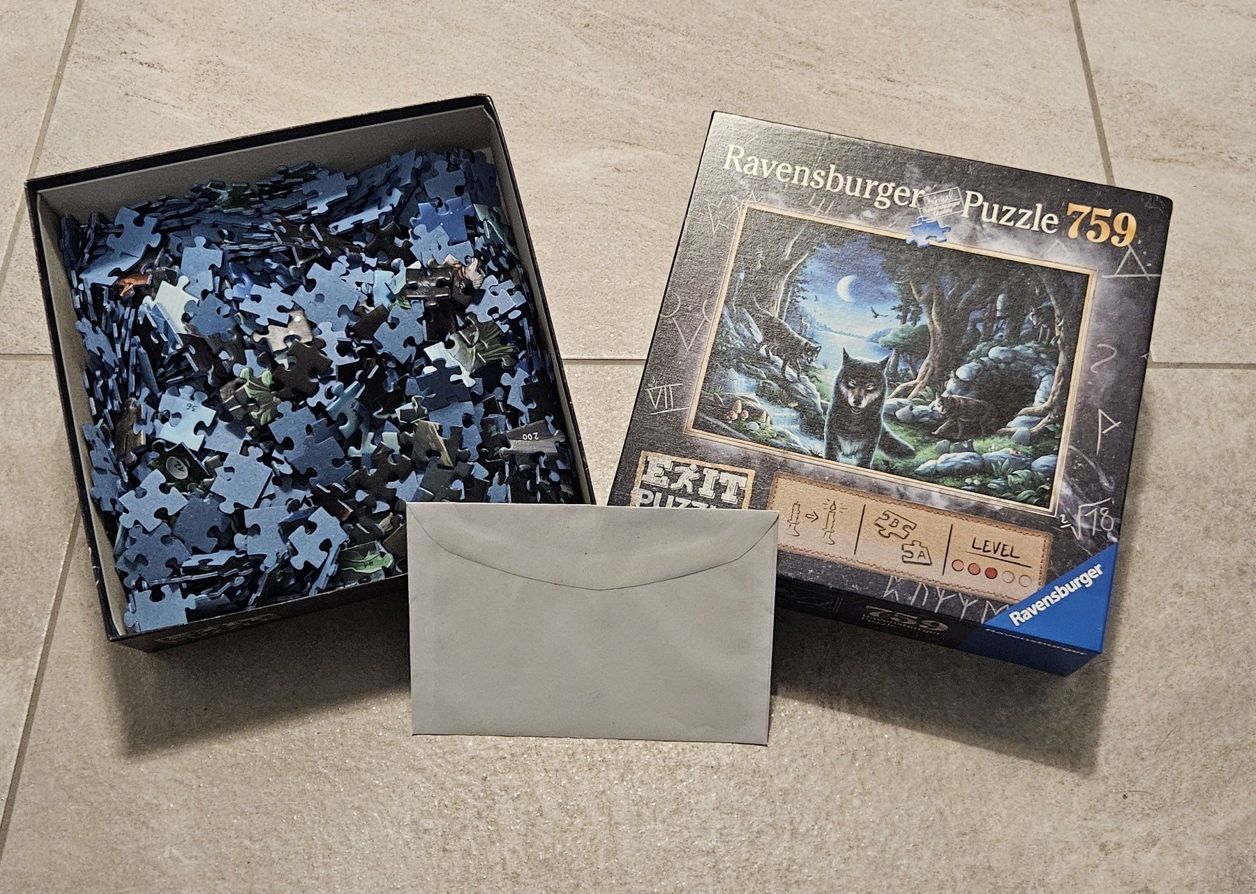 Ravensburger Puzzle: EXIT Puzzle "Wolfsgeschichten" (759 Teile) – Usato da Ostermundigen venduto da Kaervek_SUI