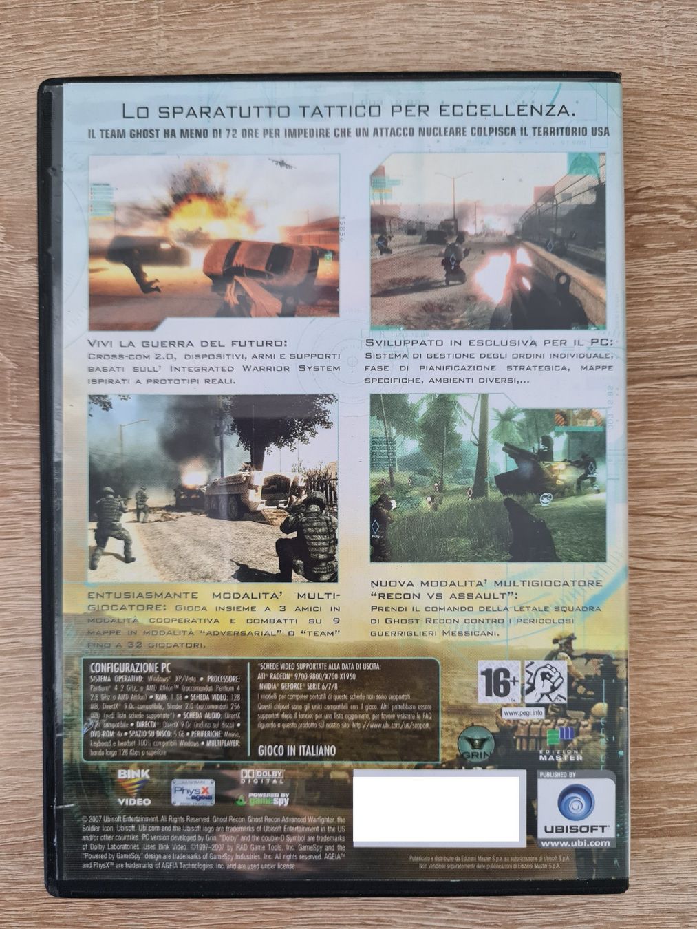 Giochi: Ghost Recon 2 - Advanced Warfighter - PC – Usato da Carouge GE venduto da Franllo 1