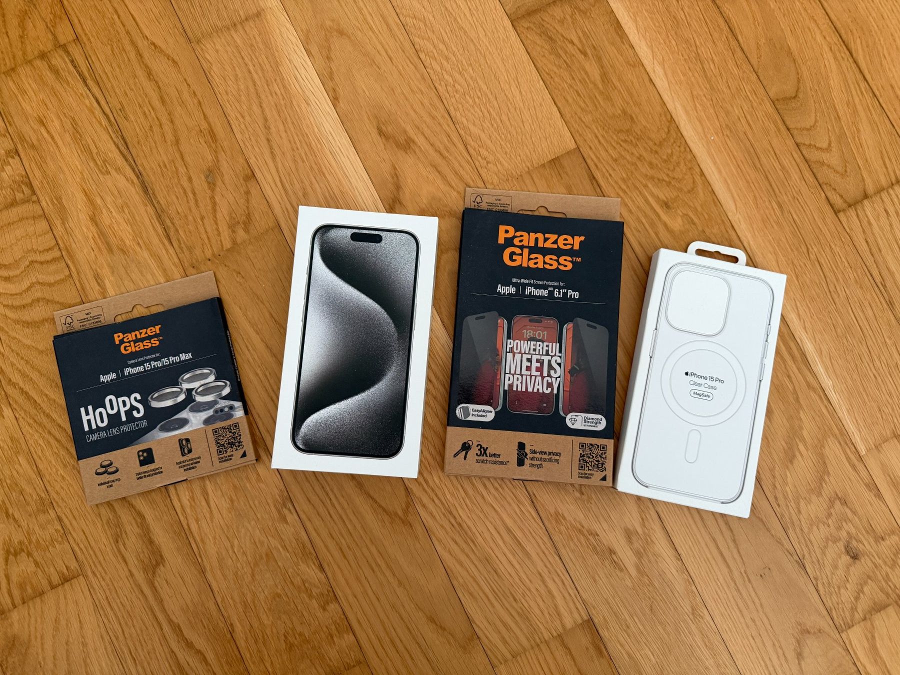 Apple Telefoni cellulari / Smartphones: Apple 15 Pro, 256GB, white + Zubehör – Nuovo e nell'imballaggio originale da Reichenburg venduto da Sternschnuppa