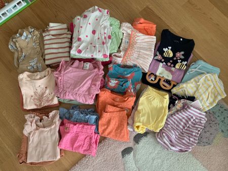 Sommer Kleiderpaket Gr. 86 Baby Mädchen 35 Teile