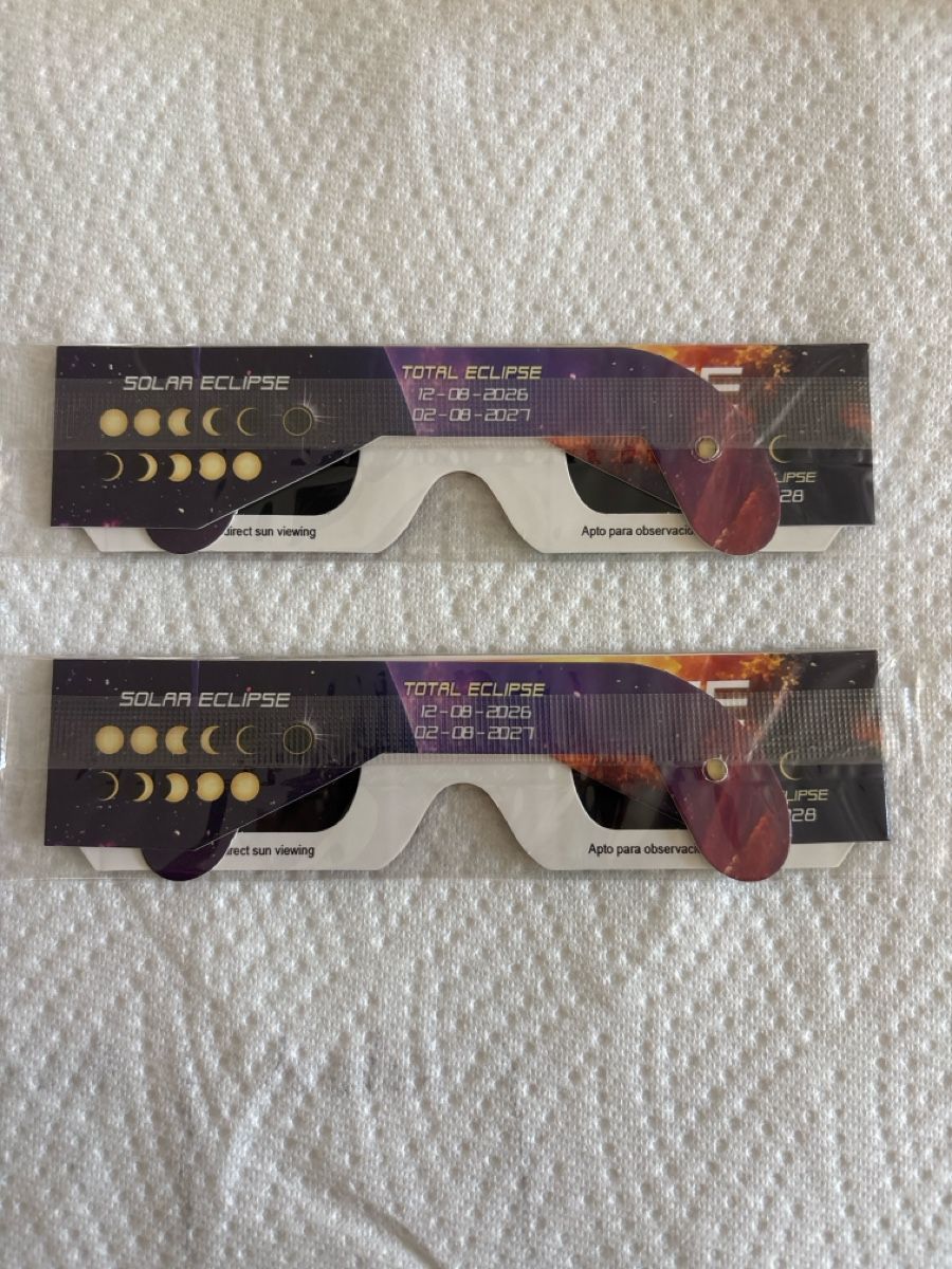 Brillen & Gläser: 2 Sonnenfinsternis Brillen – Neu und originalverpackt aus Aarau von schaeny 1