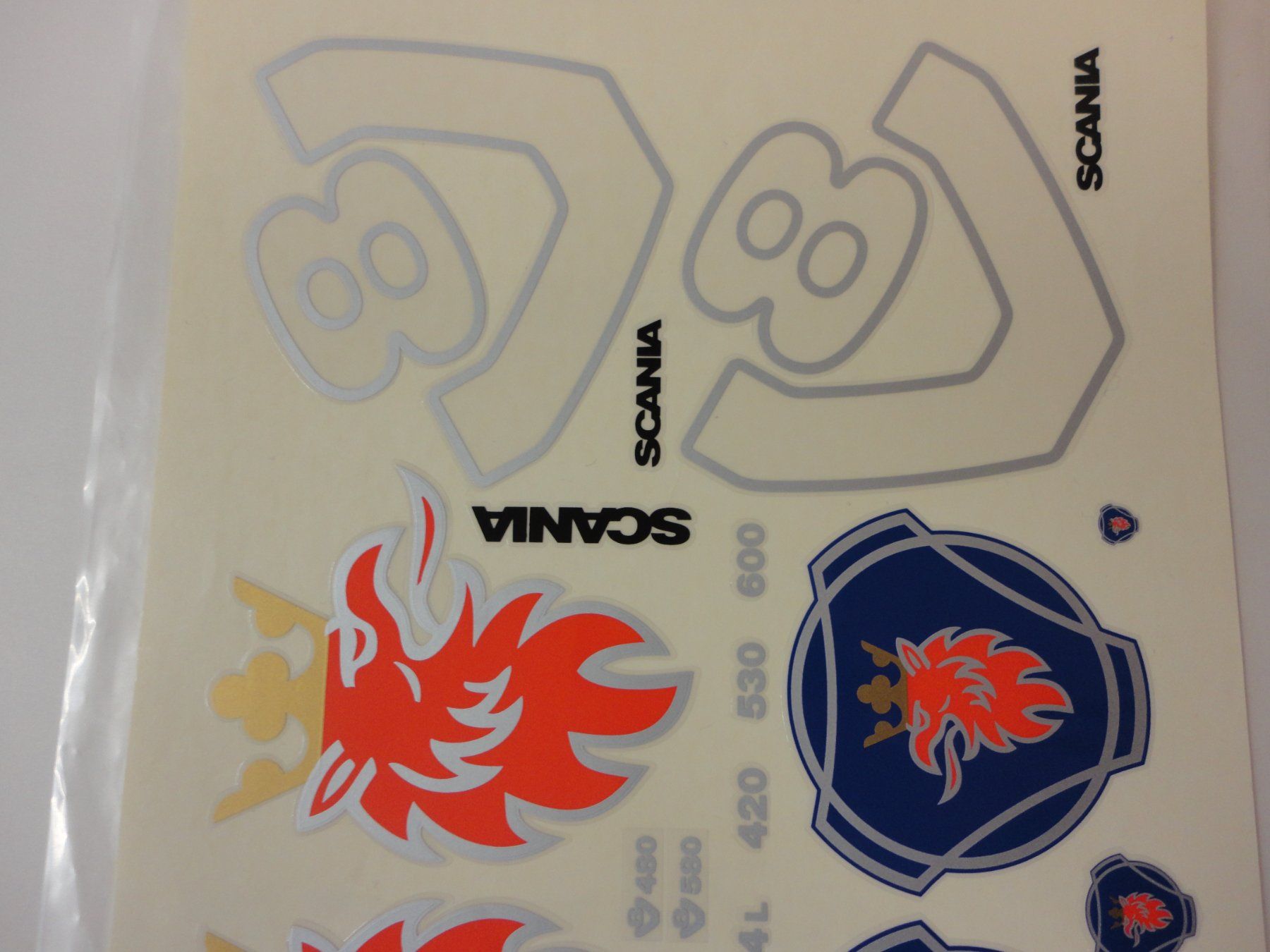 Modellismo RC: Decal für Modelle – Nuovo e nell'imballaggio originale da Horgen venduto da RcModell 2