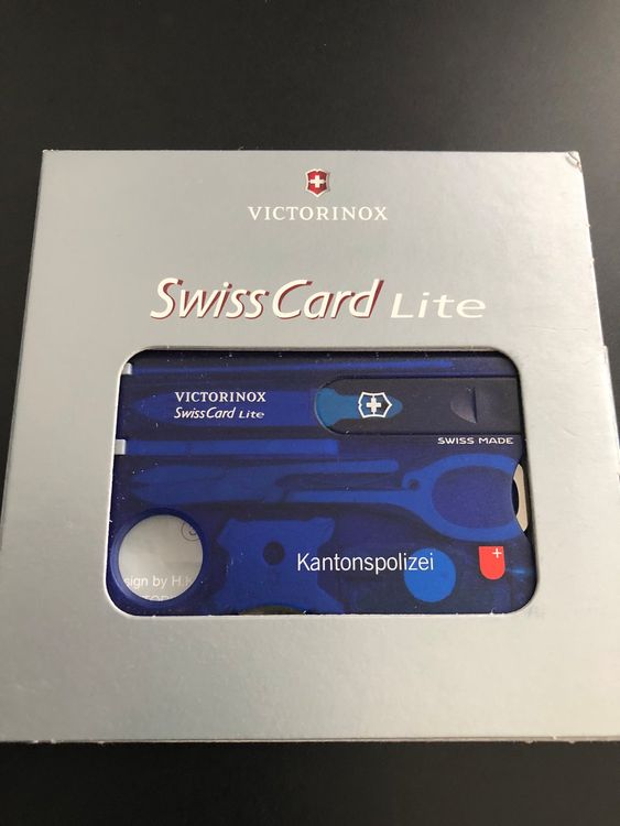 Victorinox SwissCard Lite / Kantonspolizei Schwyz | Kaufen Auf Ricardo