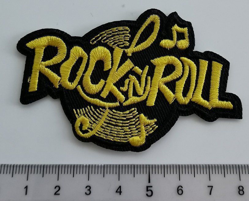 Toppe: Rock 'n' Roll - Aufnäher (neu) – Nuovo e nell'imballaggio originale da Wilen b. Wollerau venduto da morethanmusic