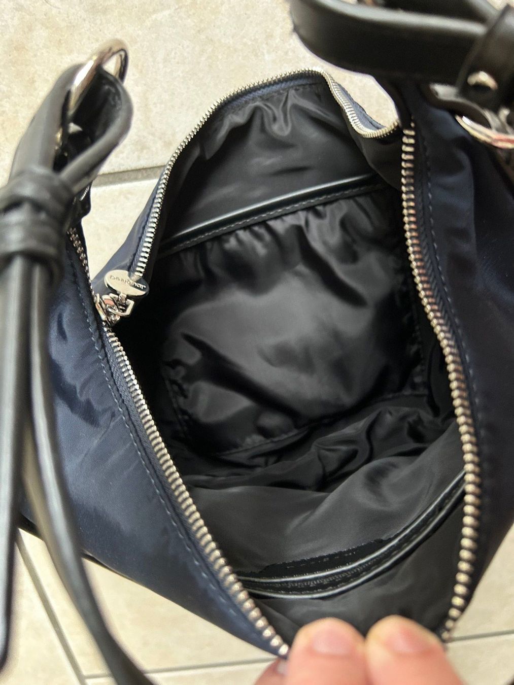 Desigual Borse da donna: DESIGUAL Tasche blau mit Stickerei, Unhängen oder Hand – Nuovo (secondo la descrizione) da Cugnasco venduto da isolaverde 3