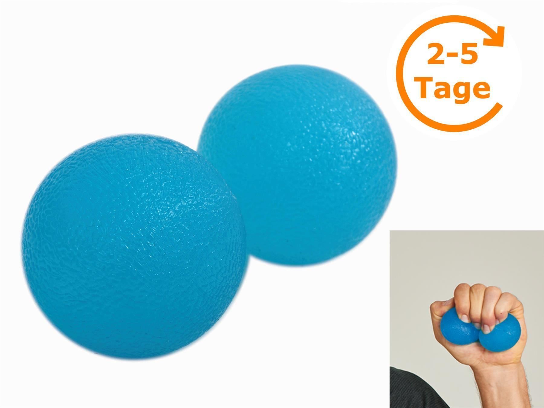 Massagegeräte: Anti-Stress Therapie Bälle, 2er Set – Neu und originalverpackt aus St. Gallen von cointec