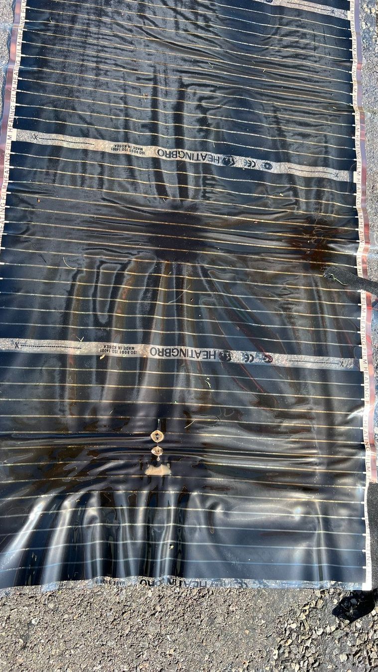 Heizgeräte: Heatingbro - Wärmefolie 230V, defekt – Defekt aus Döttingen von Schlei 4