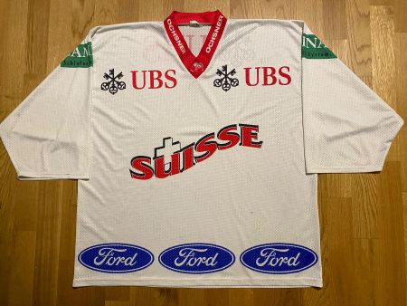 ORIGINAL SCHWEIZ NATI TRIKOT MAILLOT SUISSE SEHV SVIZZERA XL