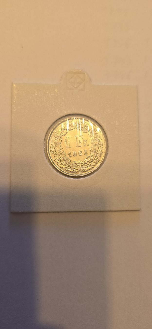 Toutes les monnaies: piece 1chf 1963 UNZ – Neuf (Voir description) à Fribourg par yan_z5fr