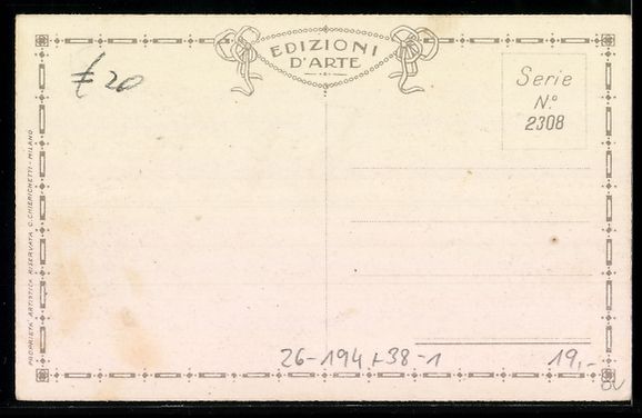 Cartoline postali: A. Bertiglia: Partie d'Echecs, Les noirs – Usato da Berlin venduto da bartko-reher 1