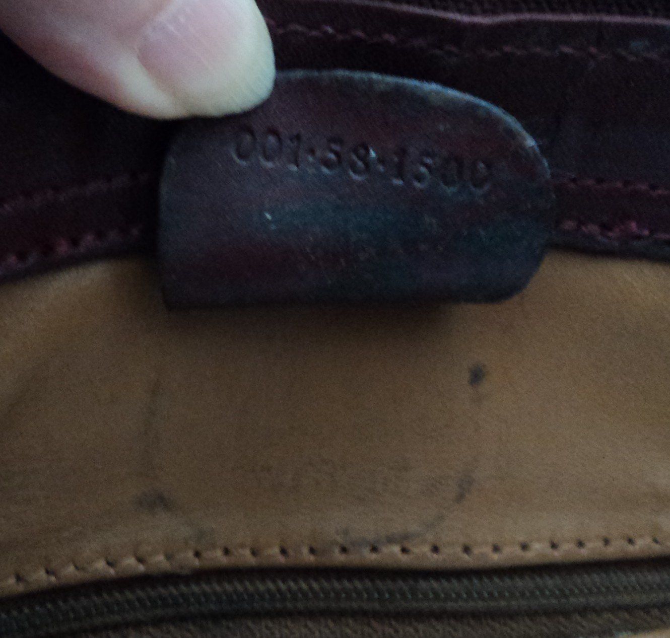 Gucci Borse da donna: Gucci Vintage Bordeaux Ledertasche – Usato da Basel venduto da maripas17 9