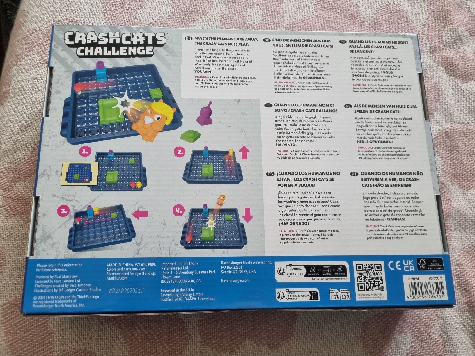 Giochi: Crash Cats Challenge - Jeu de logique - Thinkfun neuf – Nuovo e nell'imballaggio originale da Fribourg venduto da jarmilka 1