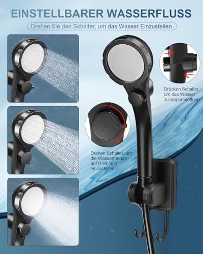 Docce: Campingdusche Akku Verbesserte Camping Dusche 6000mAh Pumpe – Nuovo e nell'imballaggio originale da Hundwil venduto da Stallone5 4