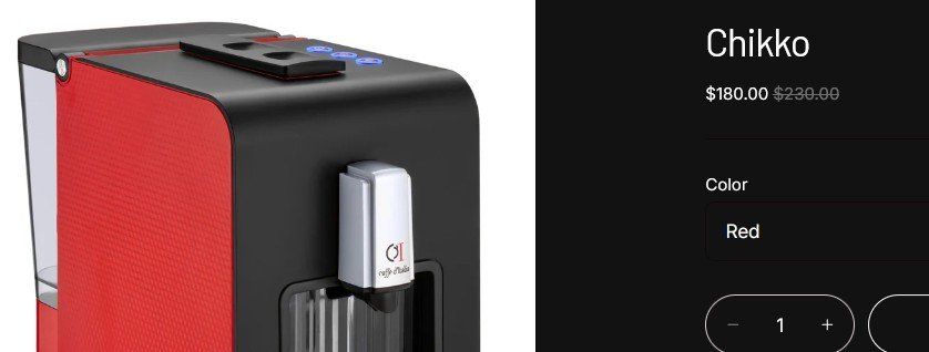Macchine per caffè & Macchine per espresso: Caffè d'Italia Chikko Kaffeemaschine / machine à café – Nuovo e nell'imballaggio originale da Collonges venduto da arashee 9