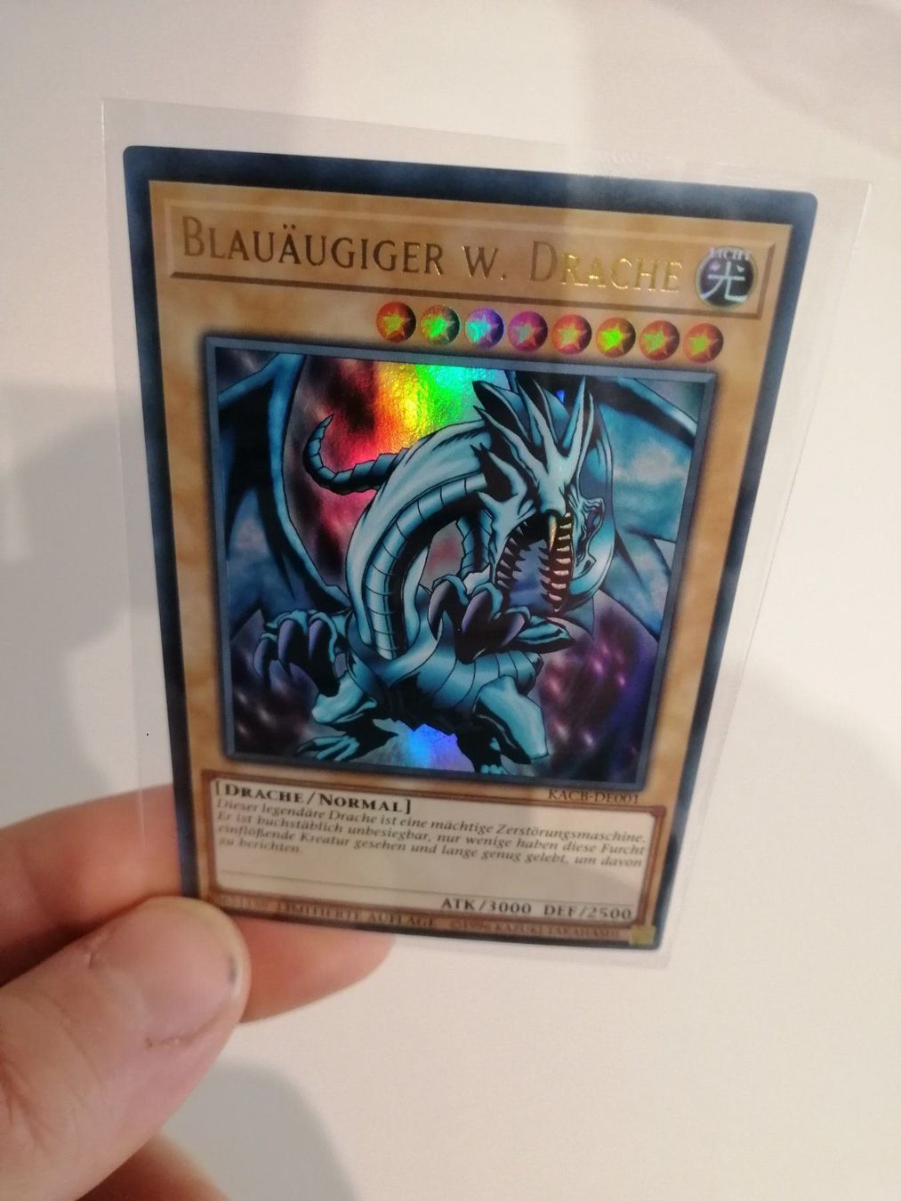 Carte collezionabili: Blauäugiger w. Drache Ultra Rare Mint – Nuovo (secondo la descrizione) da Boswil venduto da ShoppingCenterCity 2