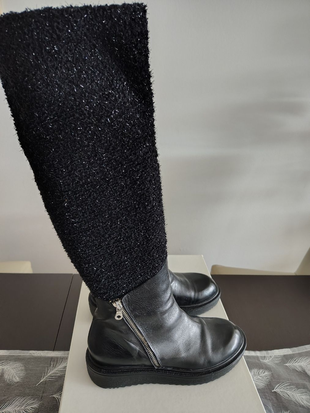 Damenschuhe: Scarpa/Stivale con calzettone – Gebraucht aus tenero von Mam74