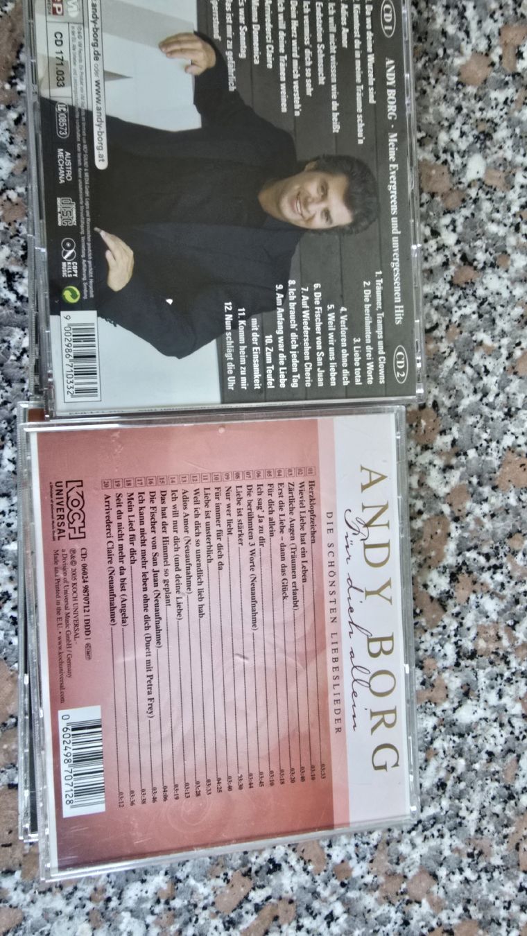 CDs: CDs Michael Hirt, Andy Borg, W. Whittaker, Wolfgang set4 – Gebraucht aus wallisellen von funkelsternchen5 4