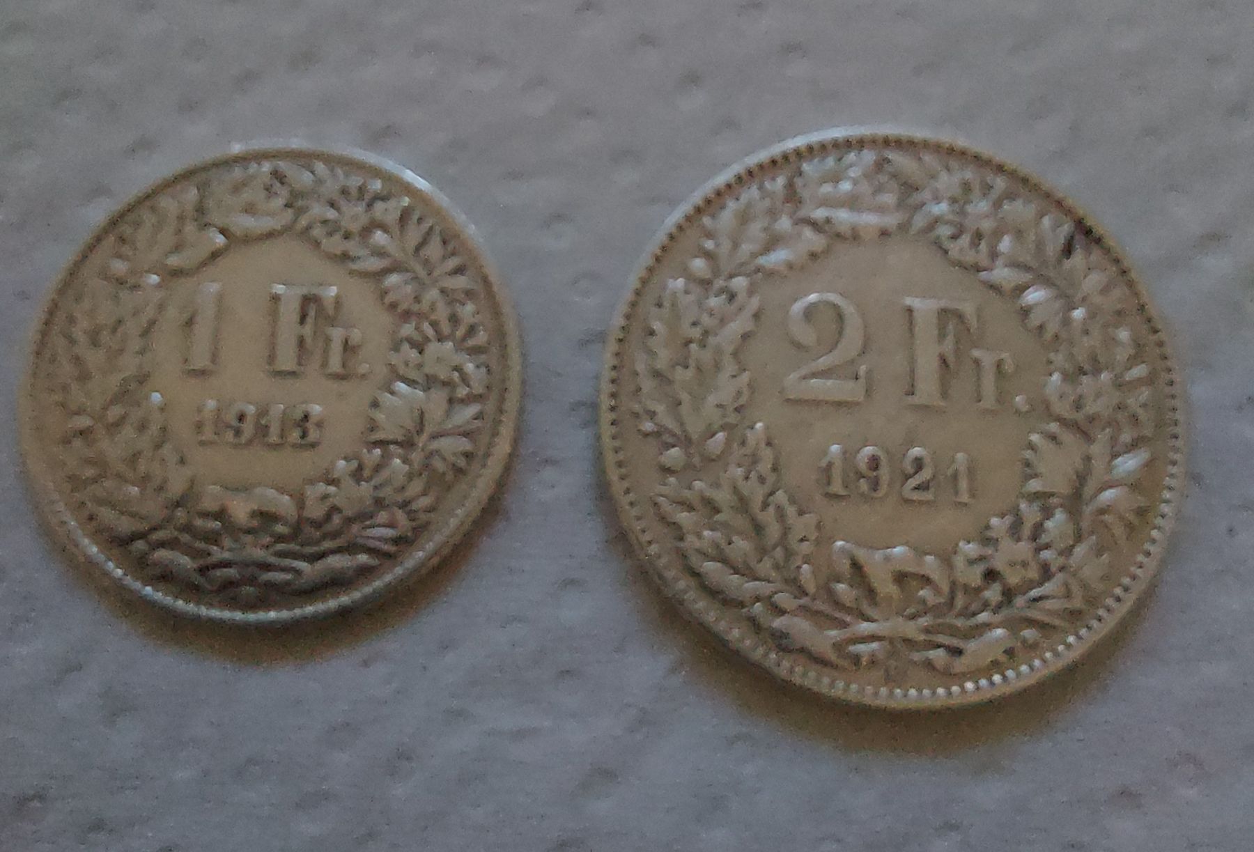 Tutti le monete: 8 Alte Schweizermünzen von 1895 - 1925 – Usato da Allenwinden venduto da Jojoly