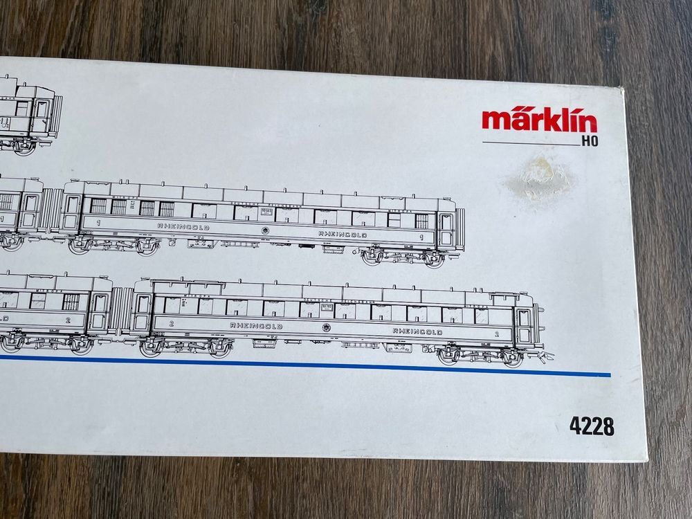 Märklin HO 4228 Rheingold-Wagen-Set OVP (Gebraucht) in Rorschach für ...