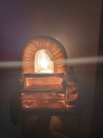 Elektr. Lampe - WESTERN ART - LAMPE PRAERIE WAGEN