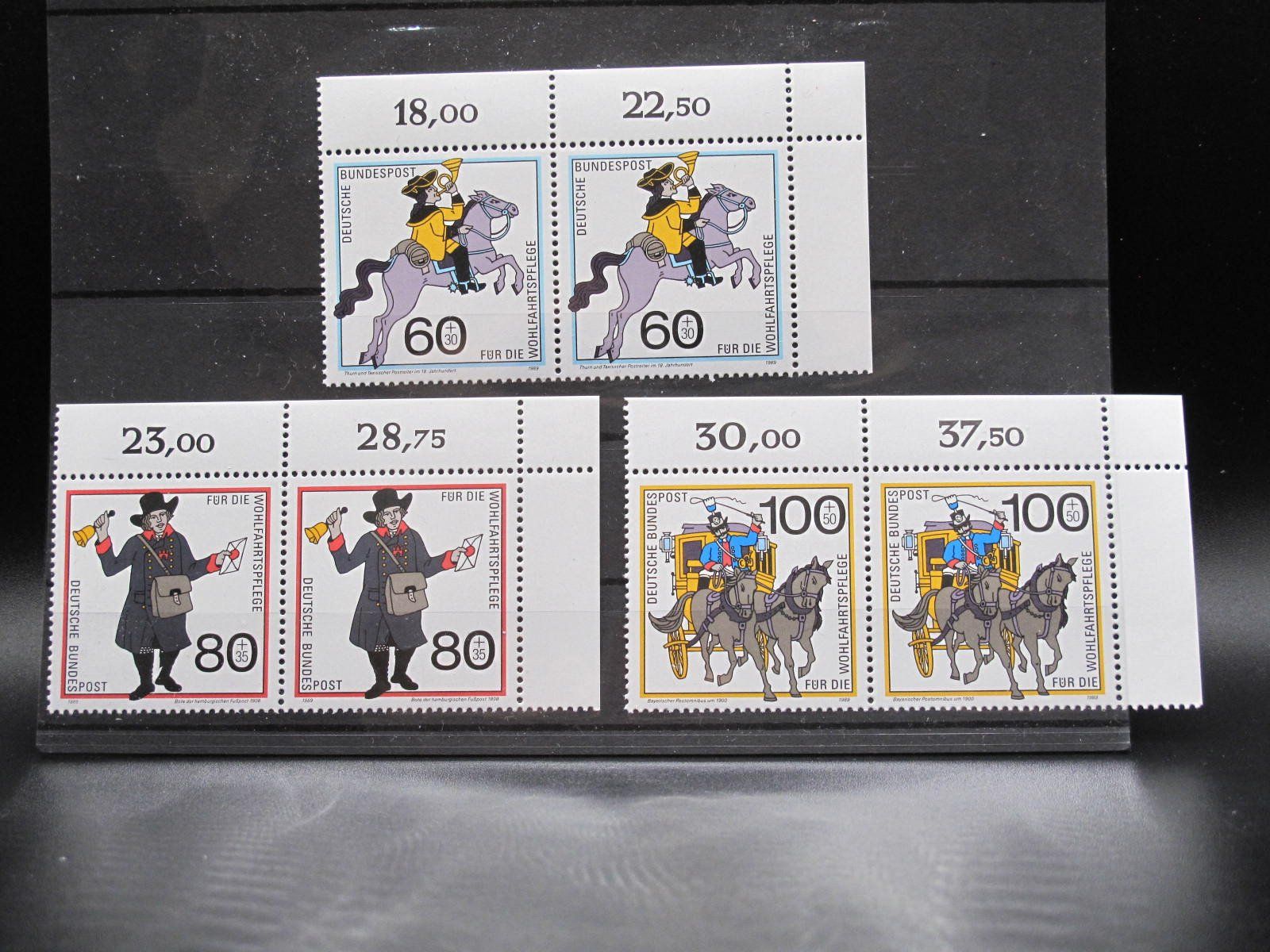 Alle Briefmarken: BRD 1989 Postbeförderung 2er ** – Gebraucht aus Wil SG von fva01