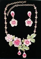 Blumen Set mit Glitzersteine