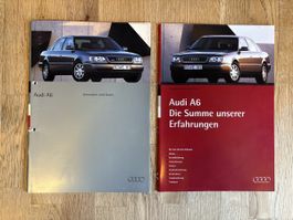Audi A6 Prospekt, Einladungskarte - Rarität für Sammler!
