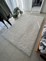 Teppich Langflor weiss 160x230 cm IKEA VOLLERSLEV
