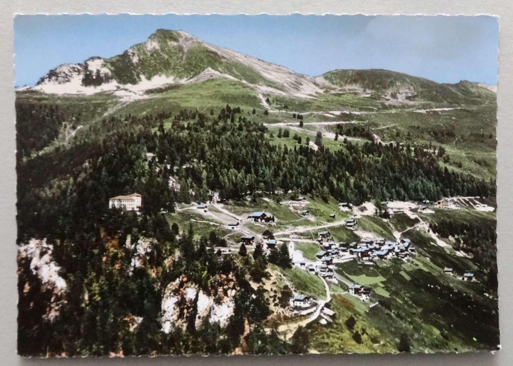 Cartes postales: Chandolin, Vue aérienne – D'occasion à Fétigny par Billy2miny