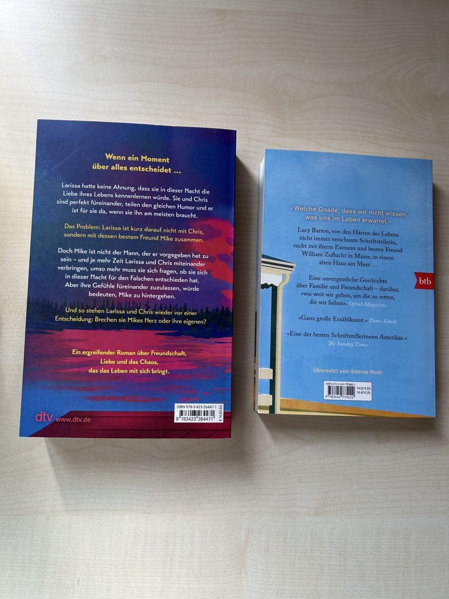 Livres: 2 verschiedene Bücher / Belletristik  – Neuf (Voir description) à Diessenhofen par Bmaurice 1