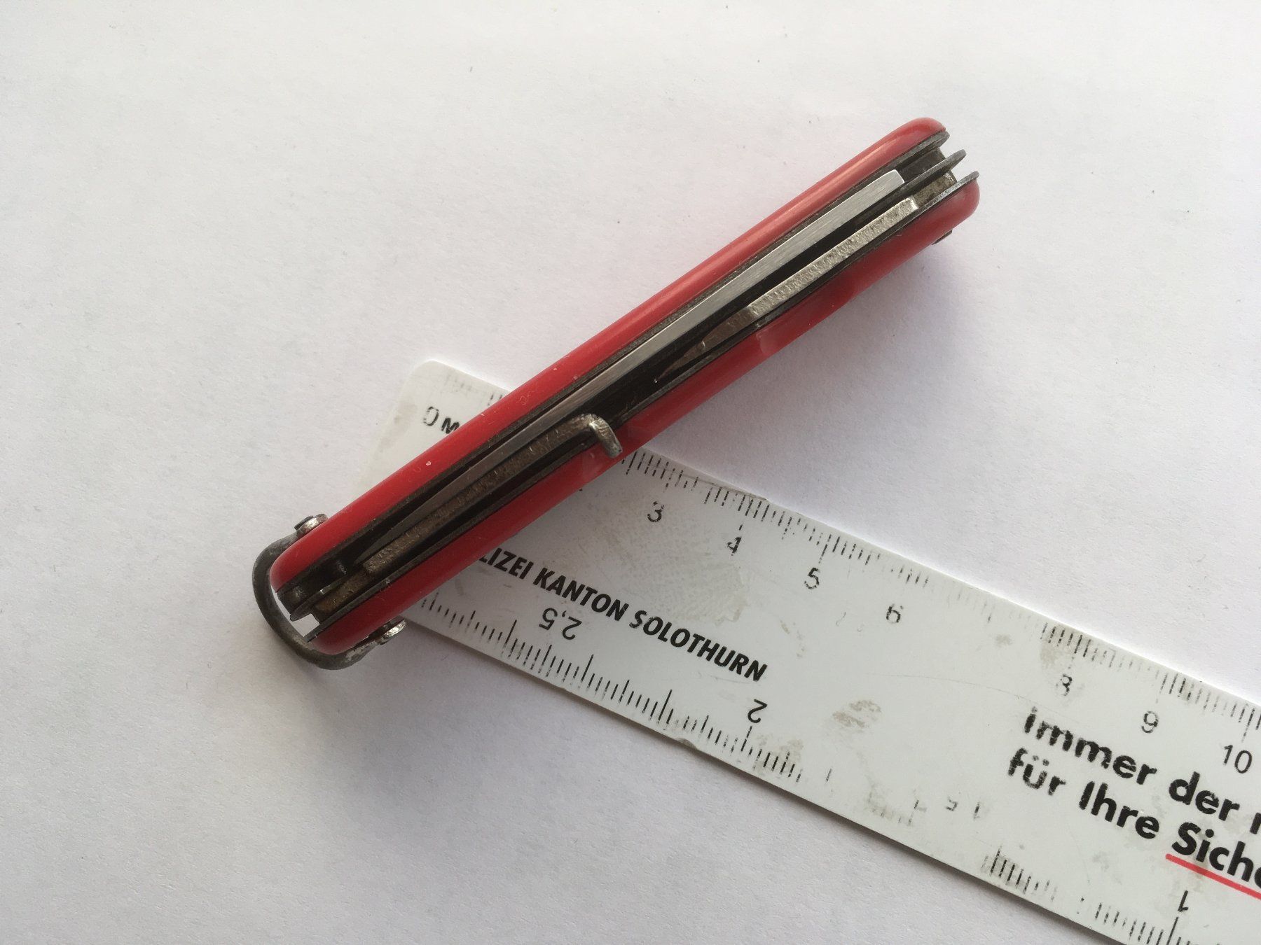 Coltelli tascabile: Multifunktionales Sackmesser – 5-teilig – Usato da Grenchen venduto da Kogi7 3