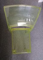 Kartell La Marie Stuhl gelb mit Parkhaus Sitzauflage schwarz
