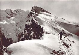 Chamonix, Mont-Blanc, Pistes du Brévent, datée 1947